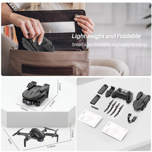 Drone With Camera 1080P for Kids And Adults, RC Quadcopter With Altitude Hold, Mini Drone With One Key Start, Waypoint Fly, Headless Mode