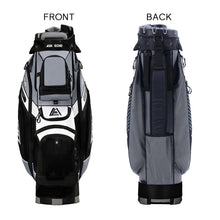 Load image into Gallery viewer, ASK ECHO T-Lock Golf Cart Bag, Quiet 14-Way Full-Length Divider (Grey)
