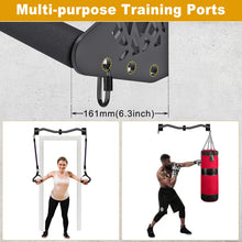 Load image into Gallery viewer, Kipika Heavy Duty Wall Mounted Pull Up Bar (32" M Type &amp; Foam-padded Handles)
