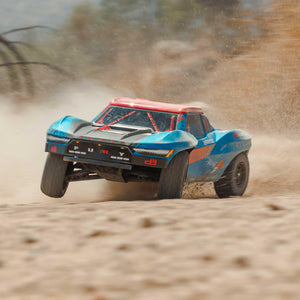 RC Truck 1/10 Fury 2wd 223S BLX Brushless Short Course Truck RTR (Battery and Charger Not Included) with DSC, Blue