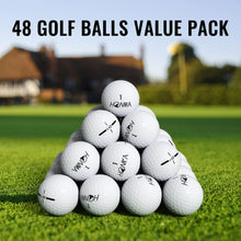 Load image into Gallery viewer, Honma 48-Pack Bulk Golf Balls, White, Maximum Distance
