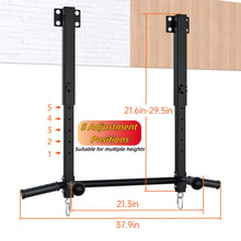 Load image into Gallery viewer, Upgraded-Joist Mounted Pull Up Bar - Black
