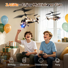 Load image into Gallery viewer, DEERC RC Helicopter for Kids &amp; Adults, 2.4GHz Remote Control Helicopter
