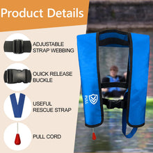 Load image into Gallery viewer, VOGUCCLO | Manual Inflatable Life Jacket for Adults| Supports up to 330 lbs
