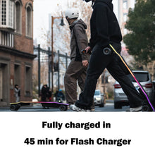 Load image into Gallery viewer, Electric Skateboard Longboard with Rexus Remote, Bifrost 2.0 Lighting System, Top Speed of 31 Mph, 34 Miles Range
