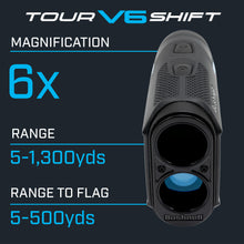 Load image into Gallery viewer, Bushnell Golf Tour V6 Shift Laser Rangefinder, Black
