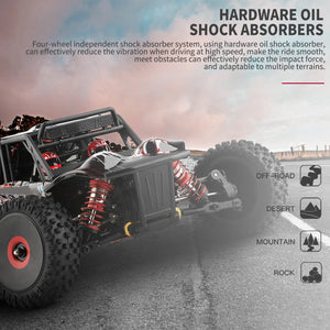 V2 Brushless RC Cars, 1:12 Scale Remote Control Car, 4WD 75KM/H High Speed Racing Car for Adults, 2.4GHz All Terrain