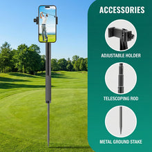 Load image into Gallery viewer, WIGERLON Golf Recording Stick,Irangesports Stick Golf Tripod Golf Phone Camera Stick Golf Monopod
