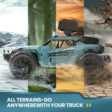 Load image into Gallery viewer, RC Cars DE36W Remote Control Car with 1080P HD FPV Camera, 1/16 Off-Road High Speed Monster Trucks for Kids Adults 60 Min Play
