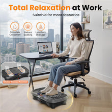 Load image into Gallery viewer, AXV Vibration Plate Fitness Platform Exercise Machine Vibrating Shaking Full Body Shaker Workout Vibrate Stand Shake Board Sport for Weight Loss Fat Burner for Gym Home Office
