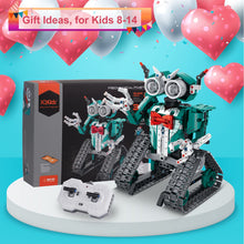 Load image into Gallery viewer, APP/Remote Control STEM Building Kits for Kids Ages 8-12 - 3 in 1 RC Robot Car Toys, 440 Pcs Educational Science Projects
