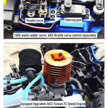 Load image into Gallery viewer, Nitro Powered Car 1/8 RC Truck Hobby Grade Racing Car for Adult 20.5IN 26CXP Nitro Engine RC Rock Crawler Remote Control
