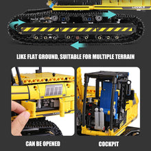 Load image into Gallery viewer, RC Excavator Building Set for Boys, 1830 Pieces Building Blocks APP Remote Control Truck Construction Vehicles Model
