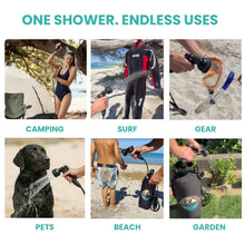 Load image into Gallery viewer, AVANTI CAMP Portable Camping Shower Padded Strap Neoprene Sleeve 2.1 Gal 8L
