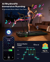Load image into Gallery viewer, UREVO Strol 2E Smart 2-in-1 Folding Treadmill - Flaxen
