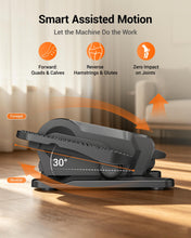 Load image into Gallery viewer, Under Desk Elliptical Machine, Electric Seated Pedal Exerciser, Quiet Leg Exerciser While Sitting for Seniors, Mini Portable Leg Exercise Machine with Remote, Adjustable 12-Speeds, Manual &amp; Auto Mode
