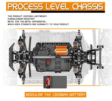 Load image into Gallery viewer, 1:14 Remote Control Car, Camera Alloy Off Road RC Truck 4WD High Speed Fast Racing Electric Hobby Toy Off Road 2.4Ghz
