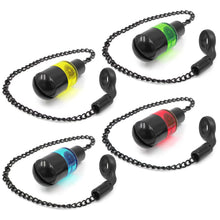 Load image into Gallery viewer, Carp Fishing Rod Holder,HUIOP Adjustable Retractable Carp Fishing Rod Stand with LED Bite Alarms
