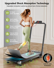 Load image into Gallery viewer, Walking Pad with 8% Incline Walking Treadmill Pad - Silver
