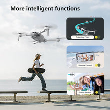 Load image into Gallery viewer, F10 Foldable Drone with Camera for Adults, Brushless Motor, 1080P HD FPV Live Video, Altitude Hold, Headless Mode,3D Flips
