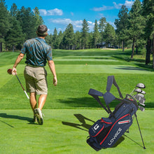 Load image into Gallery viewer, LOVACE 14-Way Golf Stand Bag, Lightweight Golf Bag with Stand for Men and Women (Blue)
