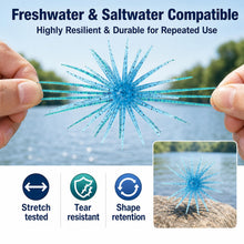Load image into Gallery viewer, 25pcs Urchin baits for bass Fishing，Soft Plastic baits,coike Urchin Bait
