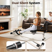 Load image into Gallery viewer, FEIERDUN Compact Adjustable Rowing Machine for Home
