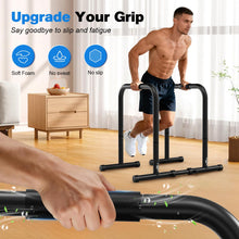 Load image into Gallery viewer, RELIFE REBUILD YOUR LIFE Dip bars &amp;Dip Station  (Black)
