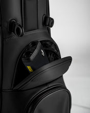 Load image into Gallery viewer, Pins &amp; Aces Player Preferred Golf Bag - Premium Design, Lightweight Golf Bag with Stand - Velvet-Lined 14-Way Club Divider System (Obsidian)
