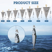 Load image into Gallery viewer, Glimin 36 Pcs Pyramid Fishing Weights Saltwater, 3 oz

