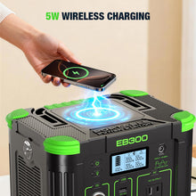 Load image into Gallery viewer, GRECELL 330W Portable Power Station 288.6Wh Solar Generator
