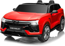 Load image into Gallery viewer, 24V 2-Seater Ride On Car with Remote Control, SUV Licensed Chevrolet Blazer Battery Powered Cars (Red)
