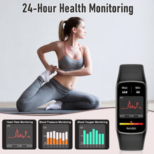 Load image into Gallery viewer, Zeacool Fitness Tracker with 24/7 Heart Rate, Blood Oxygen Sleep Monitor, 123 Sports Modes
