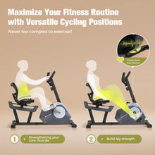 Load image into Gallery viewer, Recumbent Exercise Bike for Adult and Seniors,LUXECYCLES Stationary Bike,400 lbs Capacity
