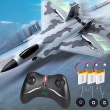 Load image into Gallery viewer, RC Jet Plane 2.4GHz Remote Control Airplane Gift for Kids and Adults - New Planes Model Led Light Aircraft Fighter Army Toy

