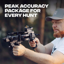 Load image into Gallery viewer, BALLISTA BAT Reverse Compound Crossbow with Red Dot Sight, 340 FPS, 150 lb

