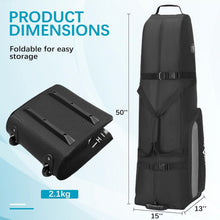 Load image into Gallery viewer, Himal Outdoors Soft-Sided Golf Travel Bag with Wheels, 600D Oxford Fabric
