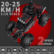 Load image into Gallery viewer, Remote Control Car, 2.4GHz 20-25KM/H Variable Speed Turbo 2-Speed Acceleration High Speed RC Car, 1:16 Off-Road Monster Truck
