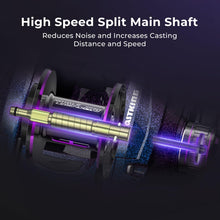 Load image into Gallery viewer, KastKing Royale Legend Pro Baitcasting Fish Reels, 8.0:1 Gear Ratio, Right
