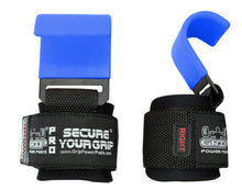 Load image into Gallery viewer, Heavy Duty PRO Metal Lifting Steel Hooks - Classic Blue
