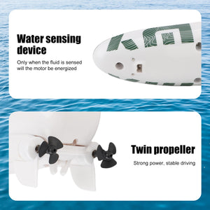 RC Sailboat Boat, 2.4Ghz Remote Control Boat with Lights for Pools, Lake, Bathtub, Summer Outdoor Water Sailboat Toys (Green)