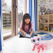 Load image into Gallery viewer, Remote Control Dog Gesture Sensing - Smart Puppy Pink Toy Robot Pet Walks Barks Interactive with Toddler, STEM Play
