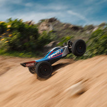 Load image into Gallery viewer, RC Car Typhon GROM 4x4 Smart Small Scale Buggy RTR with Battery &amp; Charger, Blue/Silver ARA2106T1
