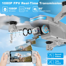 Load image into Gallery viewer, Foldable Remote Control Quadcopter with Gesture Control, 3D Flip, One Key Start
