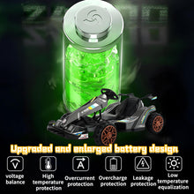 Load image into Gallery viewer, 12V Electric Go Kart for Kids,Drift Go-Cart with Reverse Function/High/Low Speed Adjustable, Ride On Go Kart with Adjustable Seat and Steering/Grey
