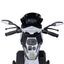 Load image into Gallery viewer, 12V Electric Motorcycle for Kids Ride on Toys Motorbike Battery Powered Off-Road Dirt Bikes, Silver
