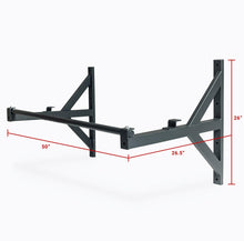 Load image into Gallery viewer, Wall or Ceiling Mounted Pull Up Bar - Straight Bar
