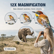 Load image into Gallery viewer, Sogries 12x50 Binoculars for Adults High Power Premium ED Glass Waterproof
