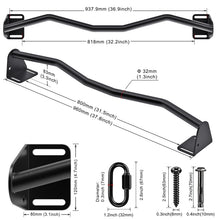 Load image into Gallery viewer, Kipika 36" Wall Mount Pull-Up Bar - M Type
