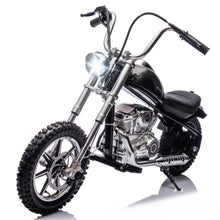 Load image into Gallery viewer, 36V 350W Kids Electric Motorcycle, High-Speed Kids Electric Dirt Bike Fast Speed 14MPH Max Ride on Toy for Big Kids, Black
